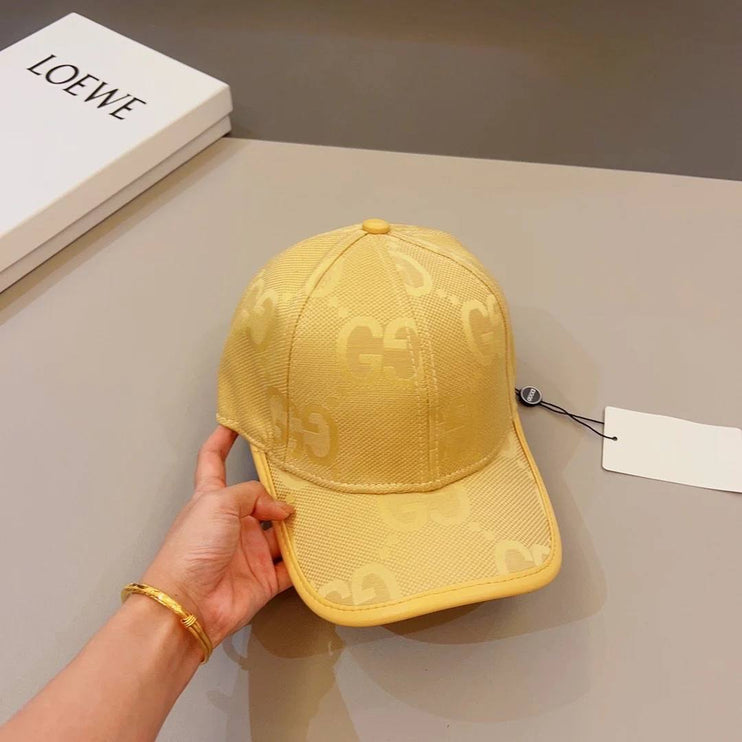 Casquette GG jumbo Jaune