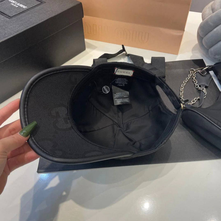 Casquette GG jumbo Black