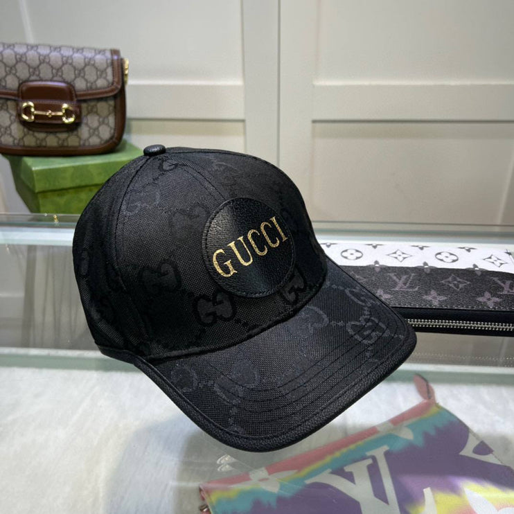 Casquette en toile GG Noir