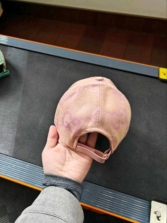 Casquette GG jumbo Rose