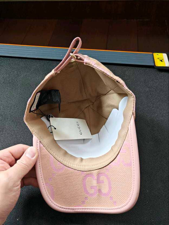 Casquette GG jumbo Rose