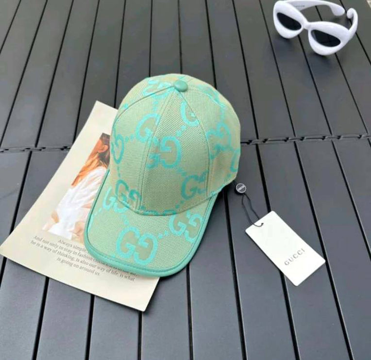 Casquette GG jumbo Turquoise